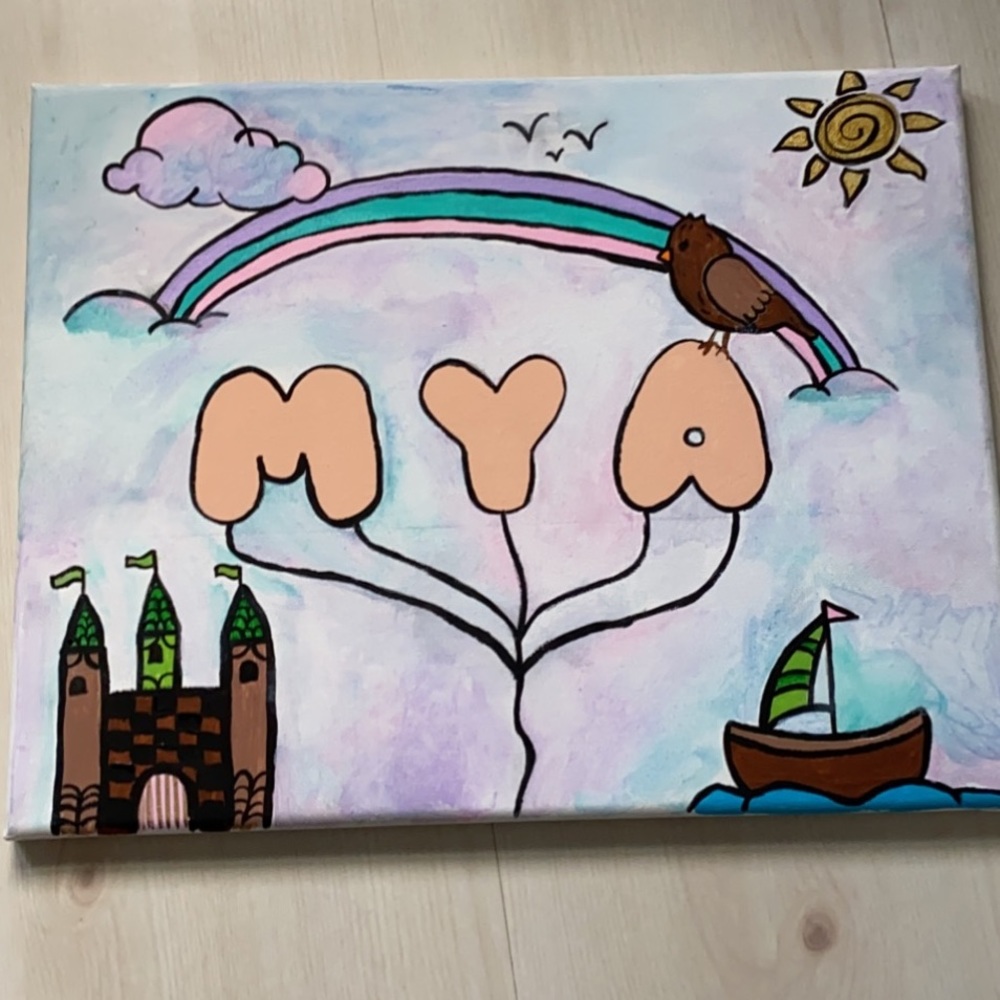 Custom Name Painting
